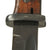 Original German WWII Commercial 98k Bayonet by ALCOSO with Scabbard - circa 1940-1943 Original Items