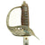 Original British Pre-WWI P-1908 E.R.VII Marked Nickel Plated Other Ranks Parade Sword with Scabbard Original Items