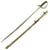 Original British Victorian P-1889 VR-Marked Infantry Sword with Steel Scabbard Original Items