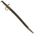Original Danish M1867 Remington Rolling Block Rifle Saber Bayonet by WKC with Scabbard Original Items