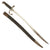 Original Danish M1867 Remington Rolling Block Rifle Saber Bayonet by WKC with Scabbard Original Items