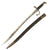 Original Danish M1867 Remington Rolling Block Rifle Saber Bayonet by WKC with Scabbard Original Items