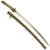 Original WWII Japanese Army Type 95 NCO Katana Sword with Matching Serial Number 93225 Original Items