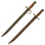 Original WW2 Japanese Type 30 Bayonet Lot Made by Toyota Loom Works and Kokura Arsenal - Set of 2 Original Items