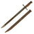 Original WW2 Japanese Type 30 Bayonet Lot Made by Toyota Loom Works and Kokura Arsenal - Set of 2 Original Items