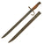 Original WW2 Japanese Type 30 Bayonet Lot Made by Toyota Loom Works and Kokura Arsenal - Set of 2 Original Items