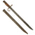 Original WW2 Japanese Type 30 Bayonet Lot Made by Toyota Loom Works and Kokura Arsenal - Set of 2 Original Items
