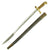 Original U.S. Navy M-1862/63 Remington Zouave Brass Hilted Yataghan Sword Bayonet with Scabbard Original Items