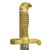 Original U.S. Navy M-1862/63 Remington Zouave Brass Hilted Yataghan Sword Bayonet with Scabbard Original Items