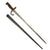 Original French M1874 Gras Bayonet by St. Étienne with Serial Number Matching Scabbard- Dated 1875 Original Items
