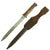 Original German WWI Seitengewehr M1884/98 II Bayonet by J.A. Henckels with Scabbard and Frog - dated 1917 Original Items