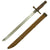 Original Japanese WWII Late Pattern Arisaka Type 30 Bayonet by Toyoda with Wooden Scabbard Original Items