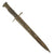 Original U.S. Spanish-American War Model 1892 Krag Rifle Bayonet and Scabbard - Dated 1897 Original Items