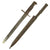 Original U.S. Spanish-American War Model 1892 Krag Rifle Bayonet and Scabbard - Dated 1897 Original Items