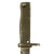 Original German WWI Steel Hilt 12" Blade Ersatz Bayonet with Scabbard - Carter Type EB3 Original Items