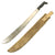 Original WWII U.S. Navy MK-2 Collins & Co. Legitimus Long Jungle Machete dated 1944 with Canvas Scabbard Original Items
