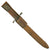 Original Canadian WWI Mk.I Ross Rifle Bayonet and Scabbard with U.S. WWI Surcharges - dated 1910 Original Items