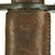 Original Canadian WWI Mk.I Ross Rifle Bayonet and Scabbard with U.S. WWI Surcharges - dated 1910 Original Items