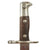 Original U.S. Pre-WWI M1892 Bayonet and Scabbard for Springfield Krag-Jørgensen Rifles - dated 1900 Original Items