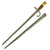 Original French M1874 Gras Bayonet by St. Étienne with Scabbard - dated 1879 Original Items