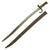 Original French M1866 Chassepot Saber Bayonet by St. Étienne with Scabbard - dated 1872 Original Items