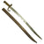 Original French M1866 Chassepot Saber Bayonet by St. Étienne with Scabbard - dated 1872 Original Items