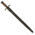 Original 19th Century Japanese Artillery Short Sword with Scabbard - Dated Meiji 19 / 1886 Original Items