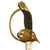 Original Imperial German WWI Model 1889 Prussian Infantry Officer Dress Sword with Scabbard Original Items