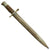Original U.S. Pre-WWI M1892 Bayonet and Scabbard for Springfield Krag-Jørgensen Rifles - dated 1898 Original Items