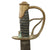 Original Mexican American War Era Cutlass with Leather Scabbard and Saddle Strap Original Items