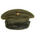 Original U.S. WWII Marine Corps OD Green Wool Visor Cap in size 7 - USMC Original Items