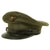 Original U.S. WWII Marine Corps OD Green Wool Visor Cap in size 7 - USMC Original Items