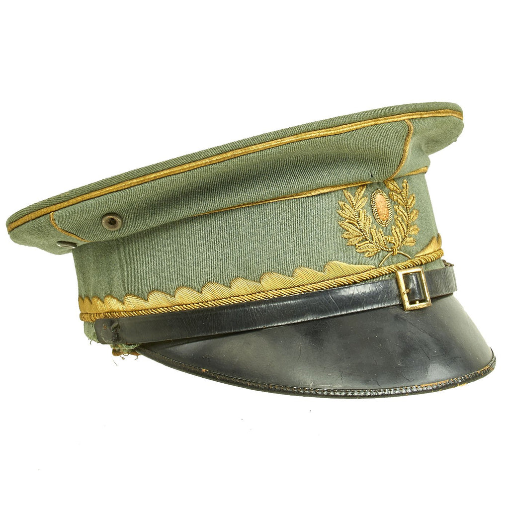 Original WWI Dutch Model 1912 Infantry Officer Visor Cap Original Items