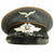 Original German WWII 1939 dated Luftwaffe Signals EM/NCO Visor Cap by Carl Halfar - Size 56 Original Items