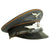 Original German WWII 1939 dated Luftwaffe Signals EM/NCO Visor Cap by Carl Halfar - Size 56 Original Items