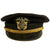 Original U.S. WWII Naval Officer Blue Combination "Feather Weight" Visor Cap - size 7 1/8 Original Items