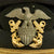 Original U.S. WWII Naval Officer Blue Combination "Feather Weight" Visor Cap - size 7 1/8 Original Items
