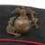 Original WWI U.S. Marine Corps Dress Blue Enlisted Bell Crown Visor Cap Original Items
