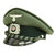 Original German WWII Named Customs Officer Visor Cap by A. F. Cziasto Original Items