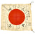 Original Japanese WWII Hand Painted Cloth Good Luck Flag - 30" x 34" Original Items