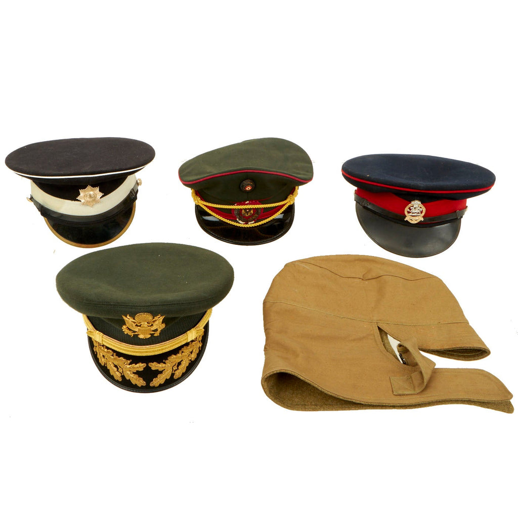 Original Cold War Military Hat Collection - Various Countries - 5 hats Original Items