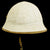 Original Imperial Japanese Army WWII Type 98 Sun Pith Helmet Painted White with Service Wear Original Items