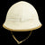 Original Imperial Japanese Army WWII Type 98 Sun Pith Helmet Painted White with Service Wear Original Items
