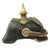 Original German WWI Prussian Grenadier M1895 Officer Pickelhaube Spiked Helmet with Some Repro Parts Original Items