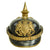 Original German WWI Kingdom of Saxony Customs Officer Pickelhaube Spiked Helmet Original Items