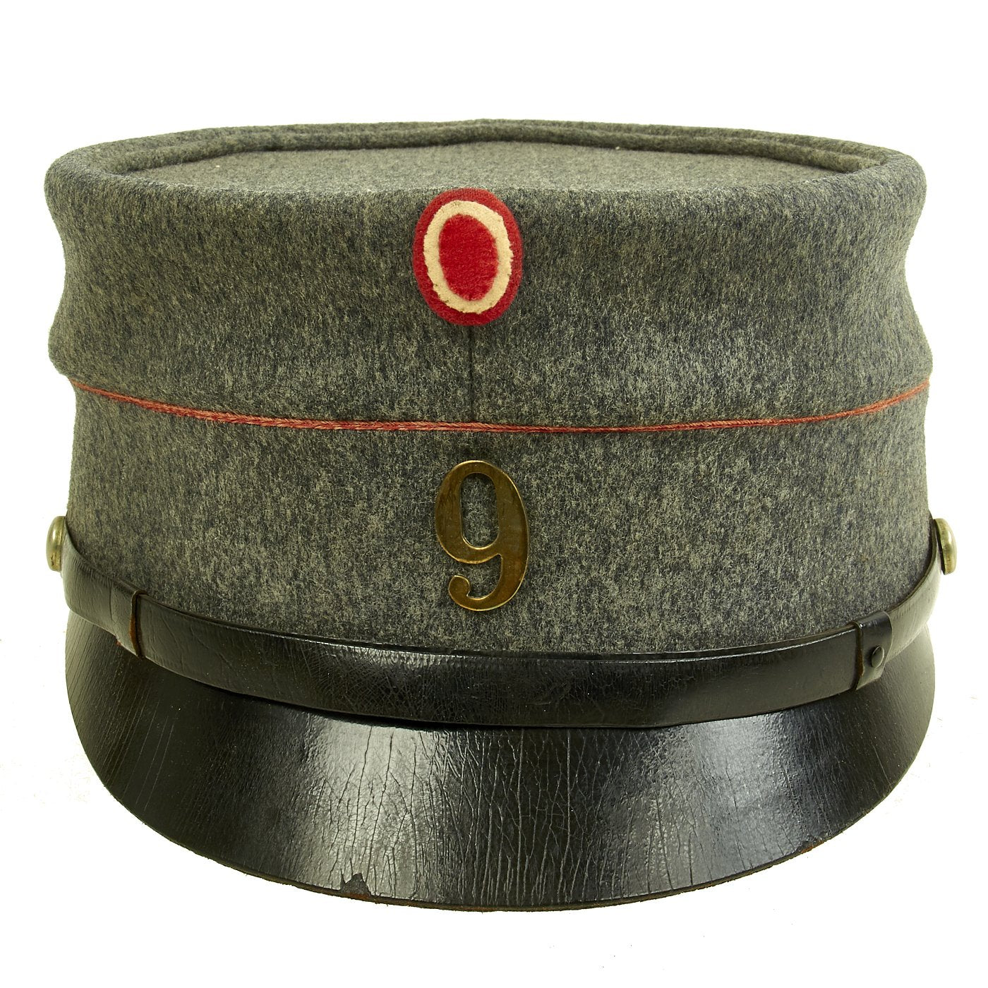 Original Danish Military Gray Army Cap Lightweight Foldable