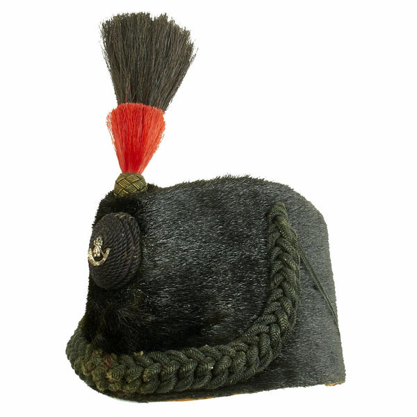 Original British WWI King's Royal Rifle Corps Seal Fur Busby by Hobson ...
