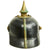 Original Imperial German WWI M1895 Converted to Saxon Officer Pickelhaube Spiked Helmet Original Items