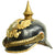 Original Imperial German WWI M1895 Converted to Saxon Officer Pickelhaube Spiked Helmet Original Items