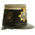 Original British Crimean War Era Royal Cumberland Militia Officer Tschako named to Col. Louther - dated 1855 Original Items